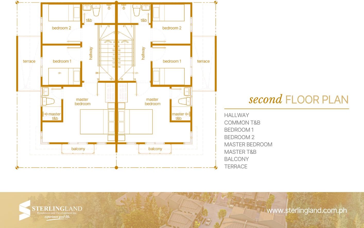 second floorplan