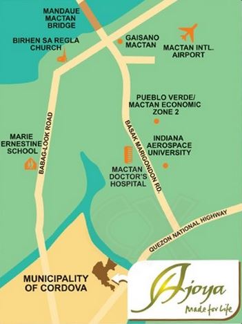 AJOYA Subd Location Map 1