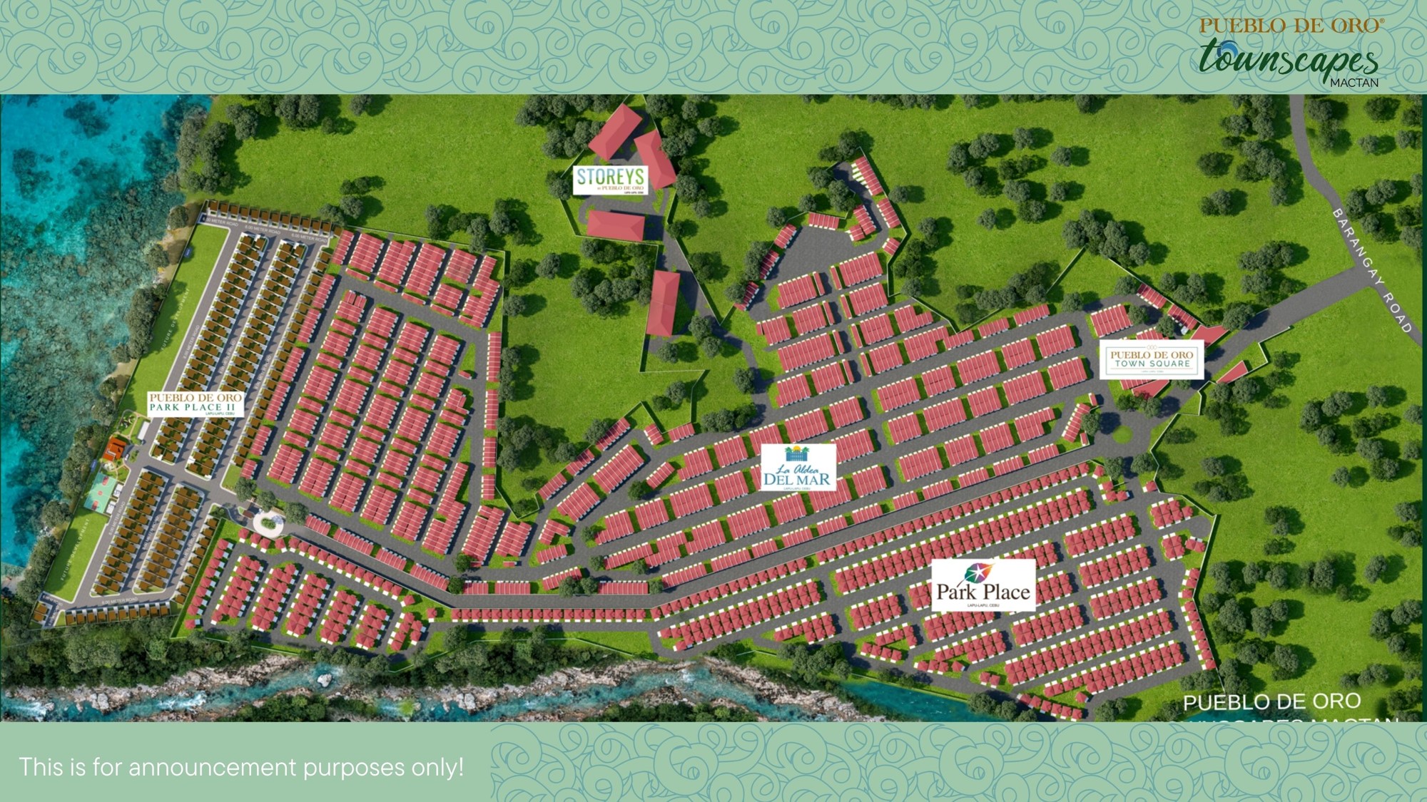 SUBDIVISION MAP