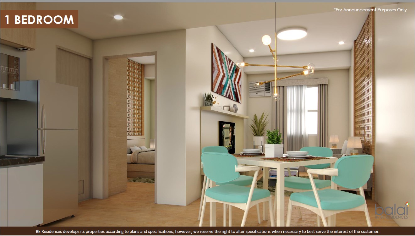 1 bedroom 1