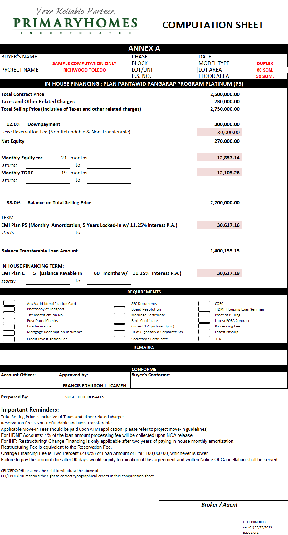2,730,000 DUPLEX  2