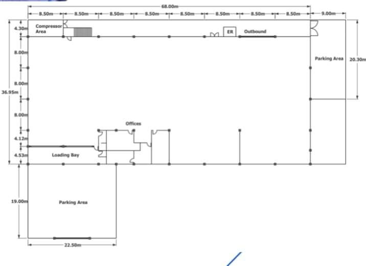 WAREHOUSE FOR RENT 3,326.25 SQM