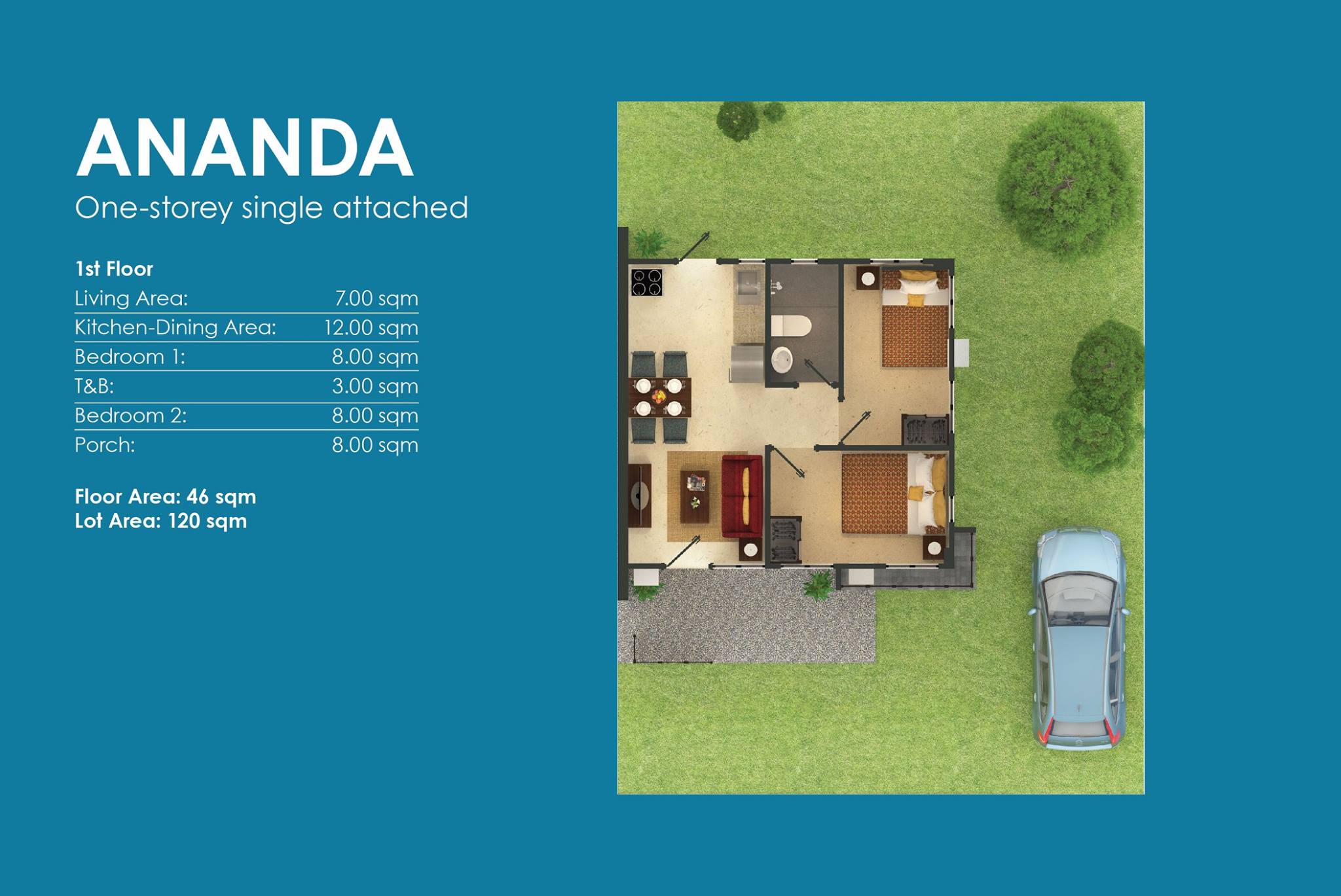 AMOA ANANDA SINGLE ATTACHED UNIT