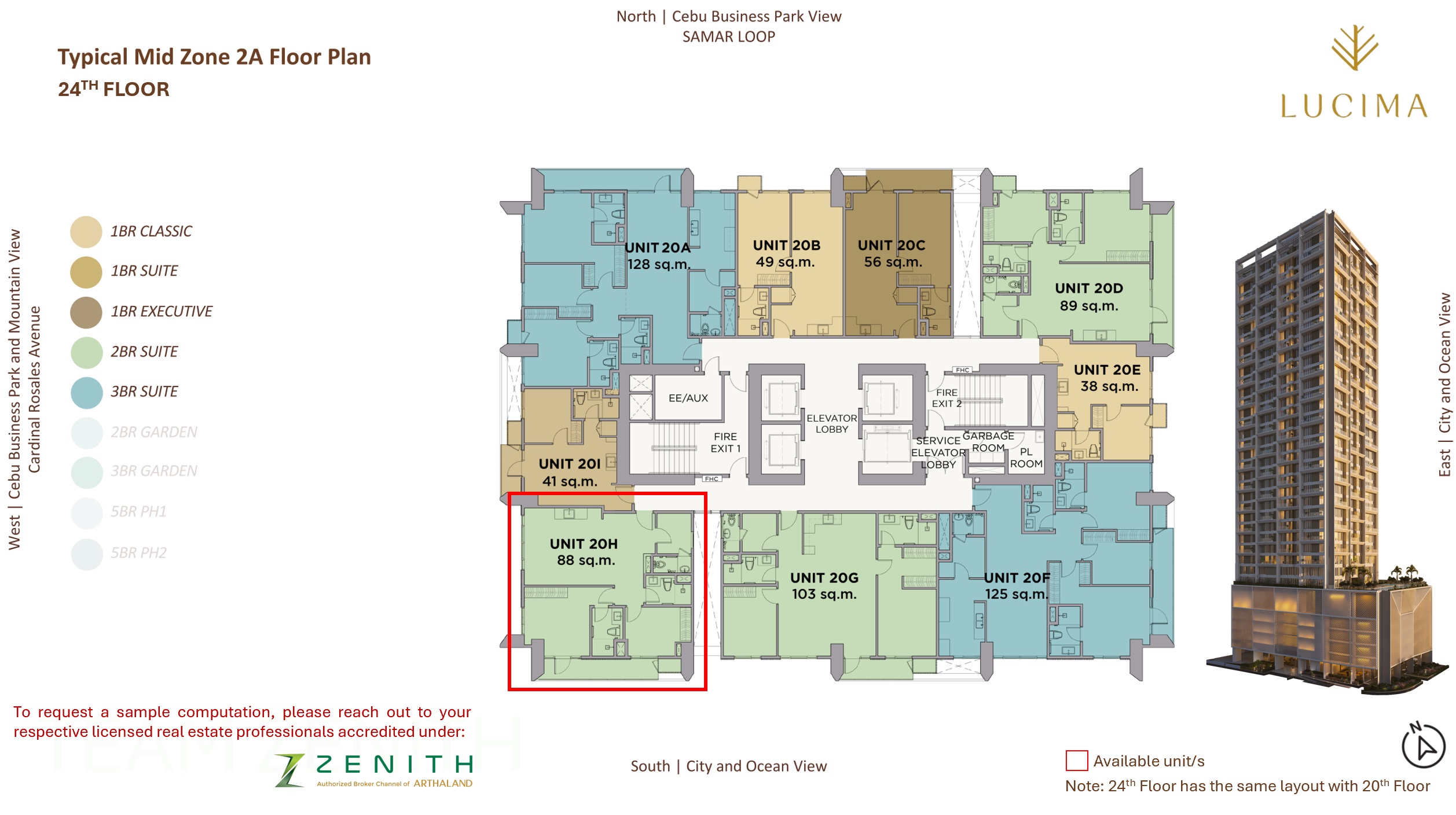 24H Floor Layout
