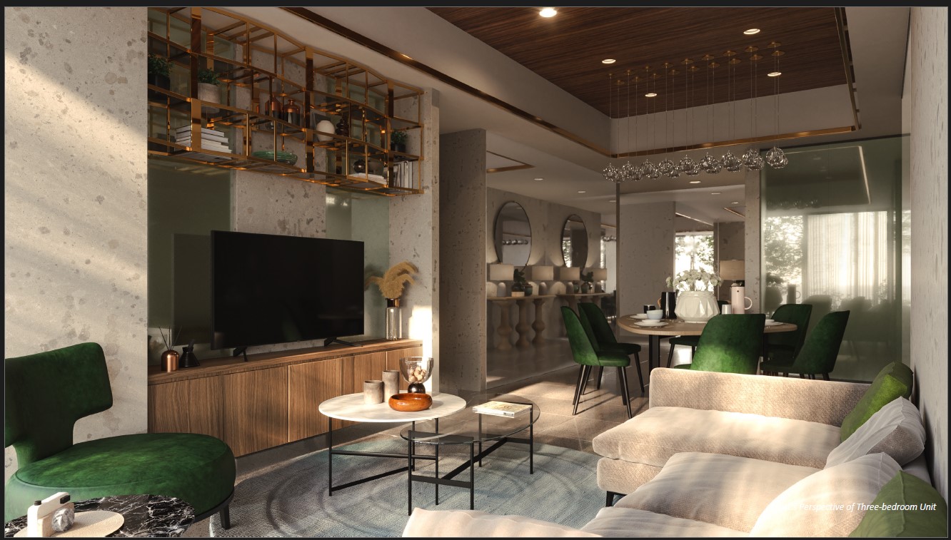 3 bedrooms suite
