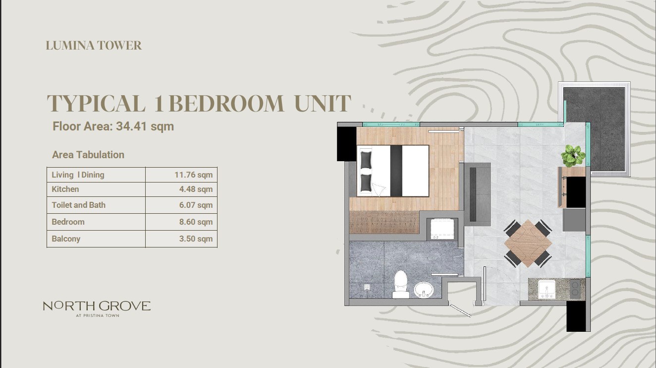 23 LUMINA 1 BEDROOM