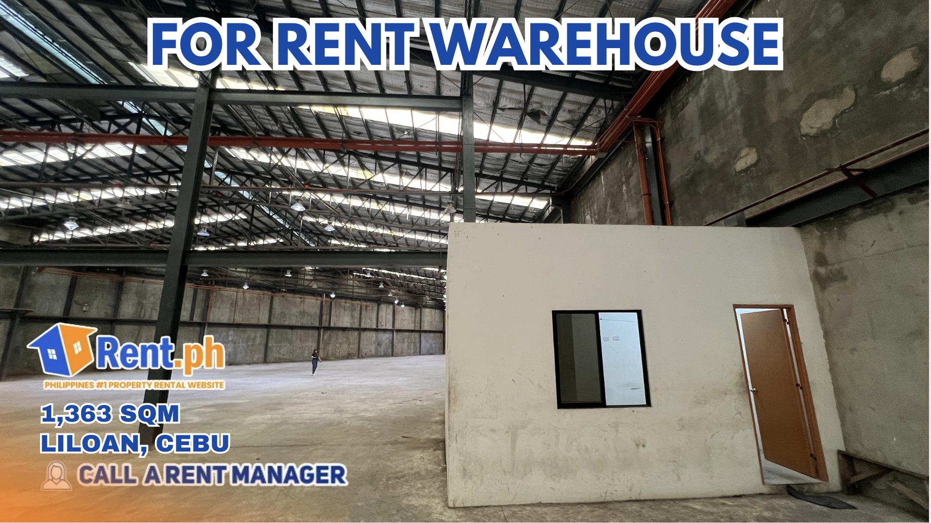WAREHOUSE FOR RENT 1,363.37 SQM
