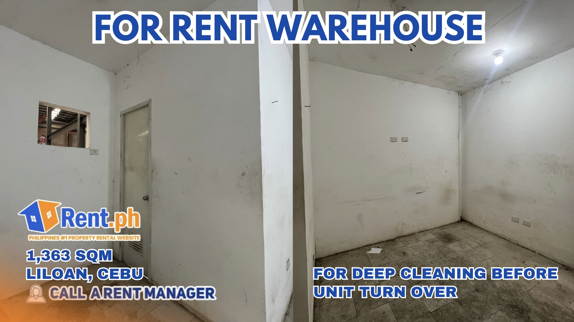 WAREHOUSE FOR RENT 1,363.37 SQM