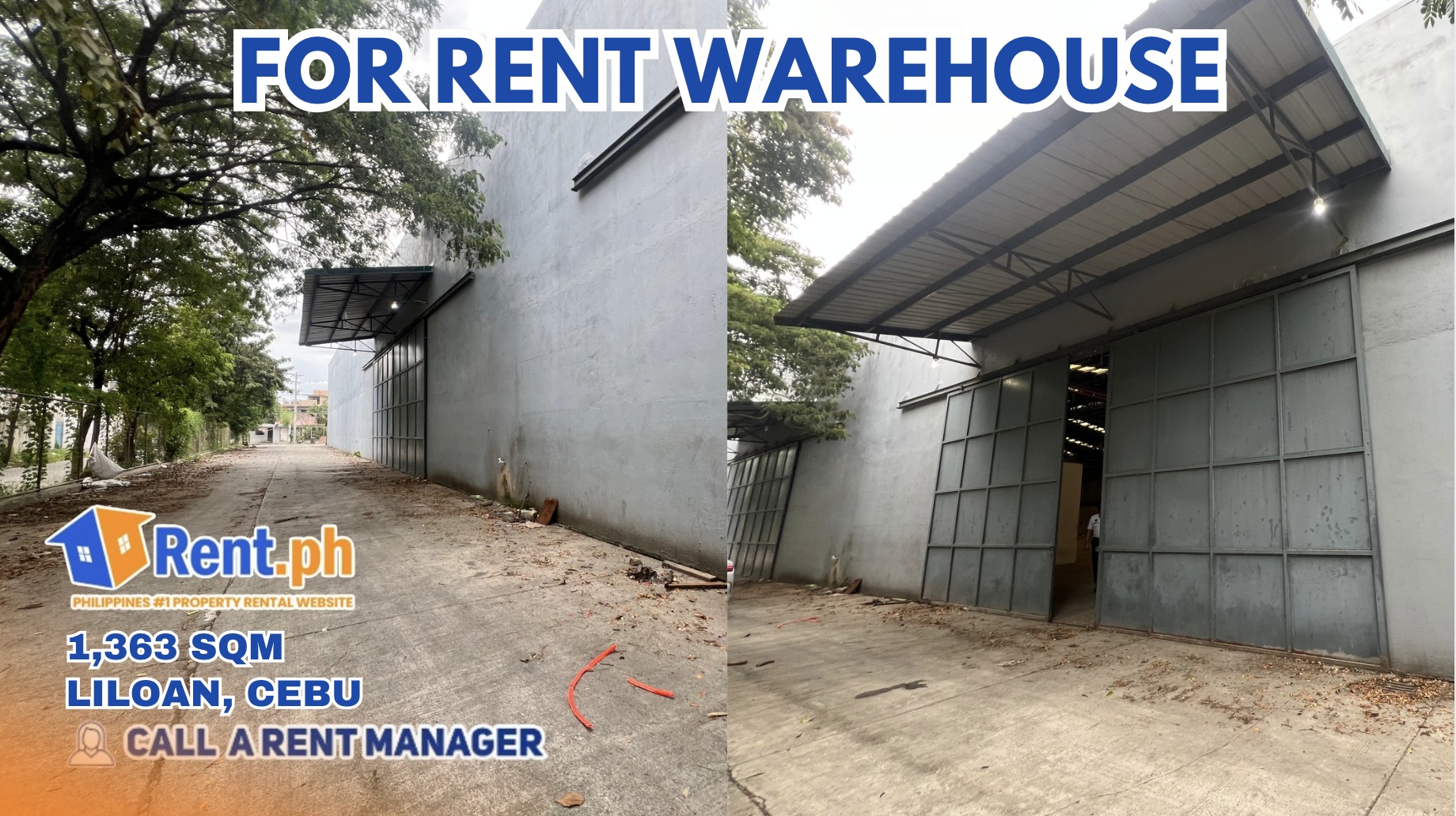 WAREHOUSE FOR RENT 1,363.37 SQM