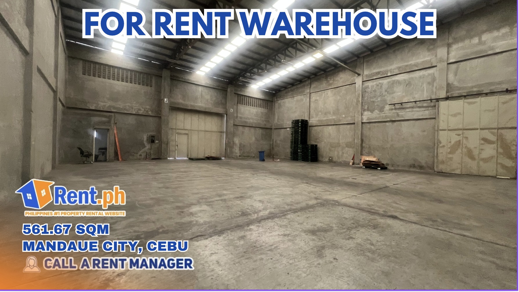 WAREHOUSE FOR RENT – MANDAUE CITY