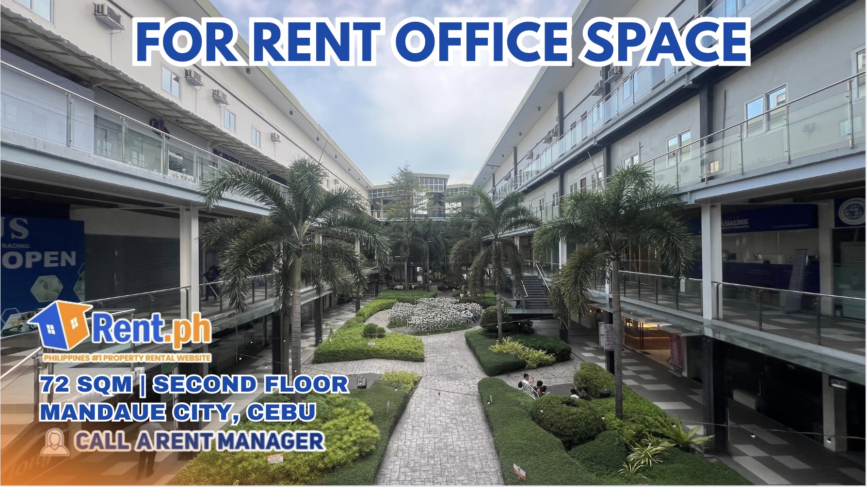 PRIME OFFICE SPACE FOR RENT- CENTER OF MANDAUE CITY