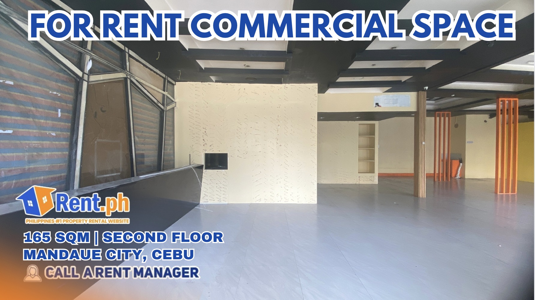 PRIME COMMERCIAL SPACE FOR RENT- CENTER OF MANDAUE CITY