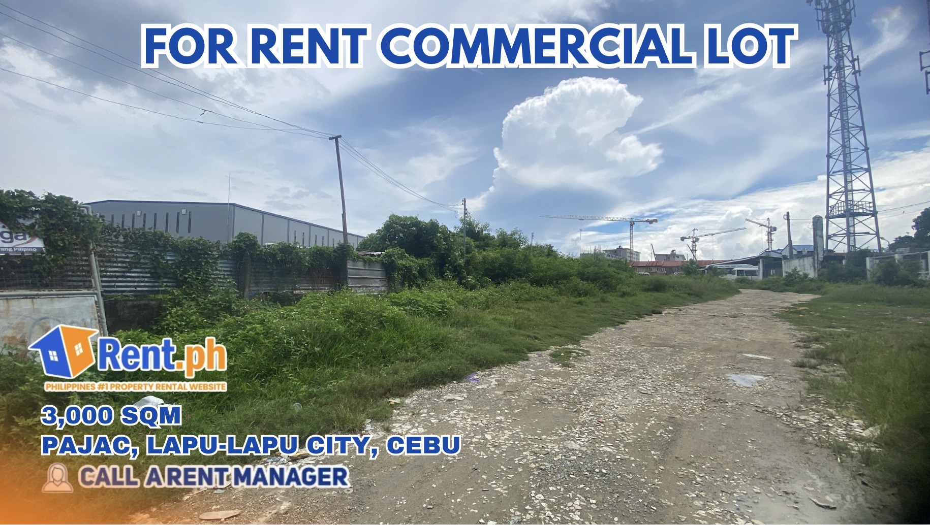 COMMERCIAL LOT  FOR RENT