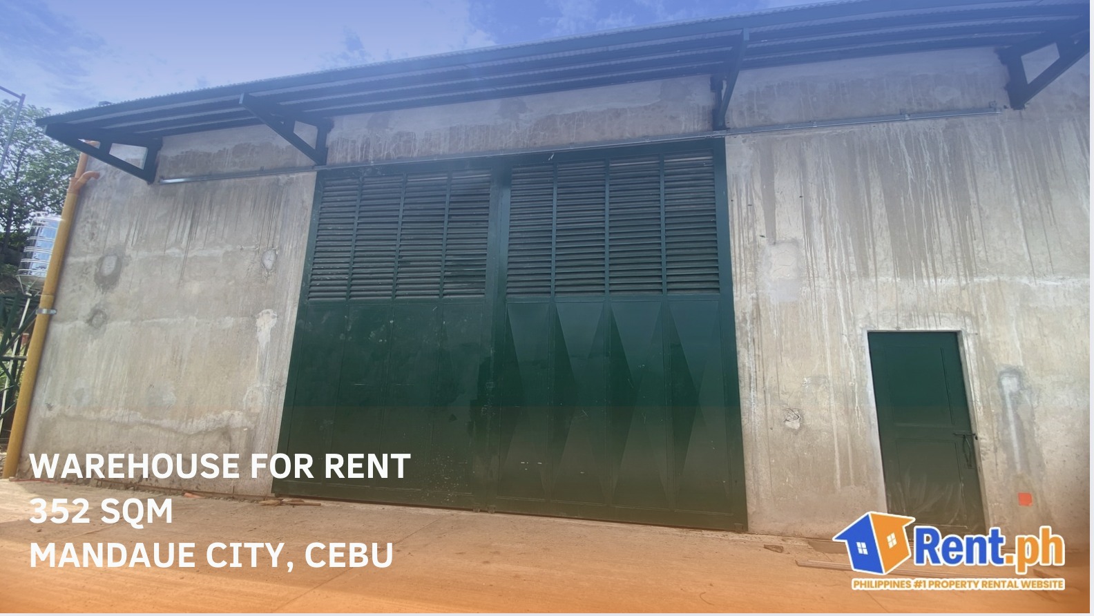 WAREHOUSE FOR RENT 352 SQM