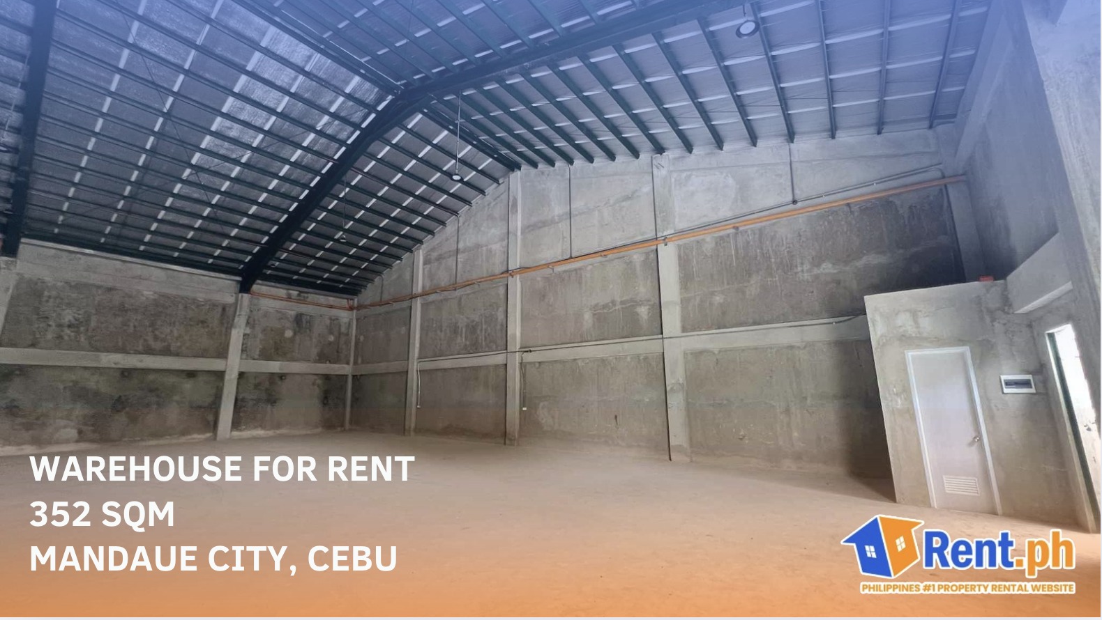 WAREHOUSE FOR RENT 352 SQM