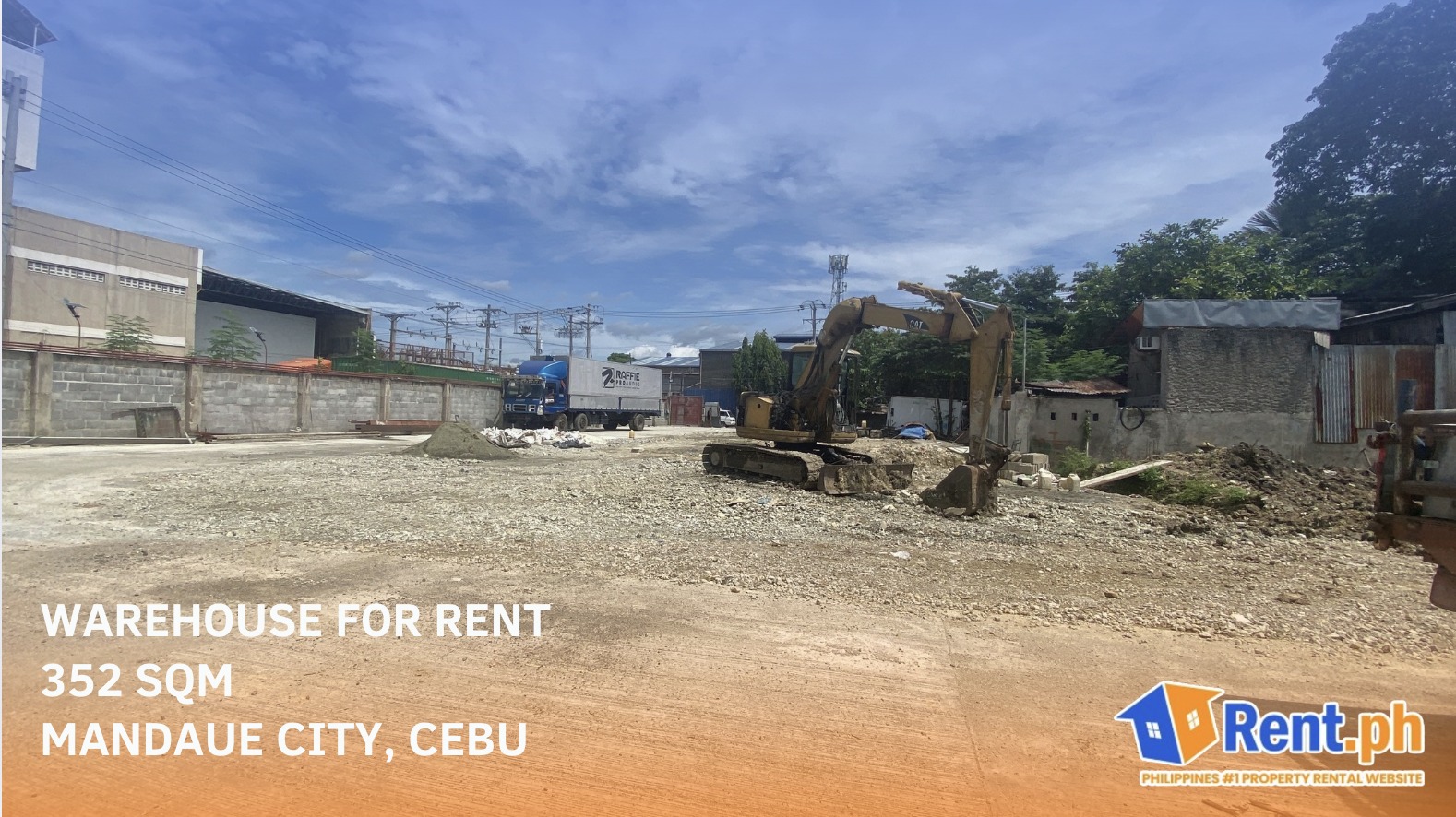 WAREHOUSE FOR RENT 352 SQM