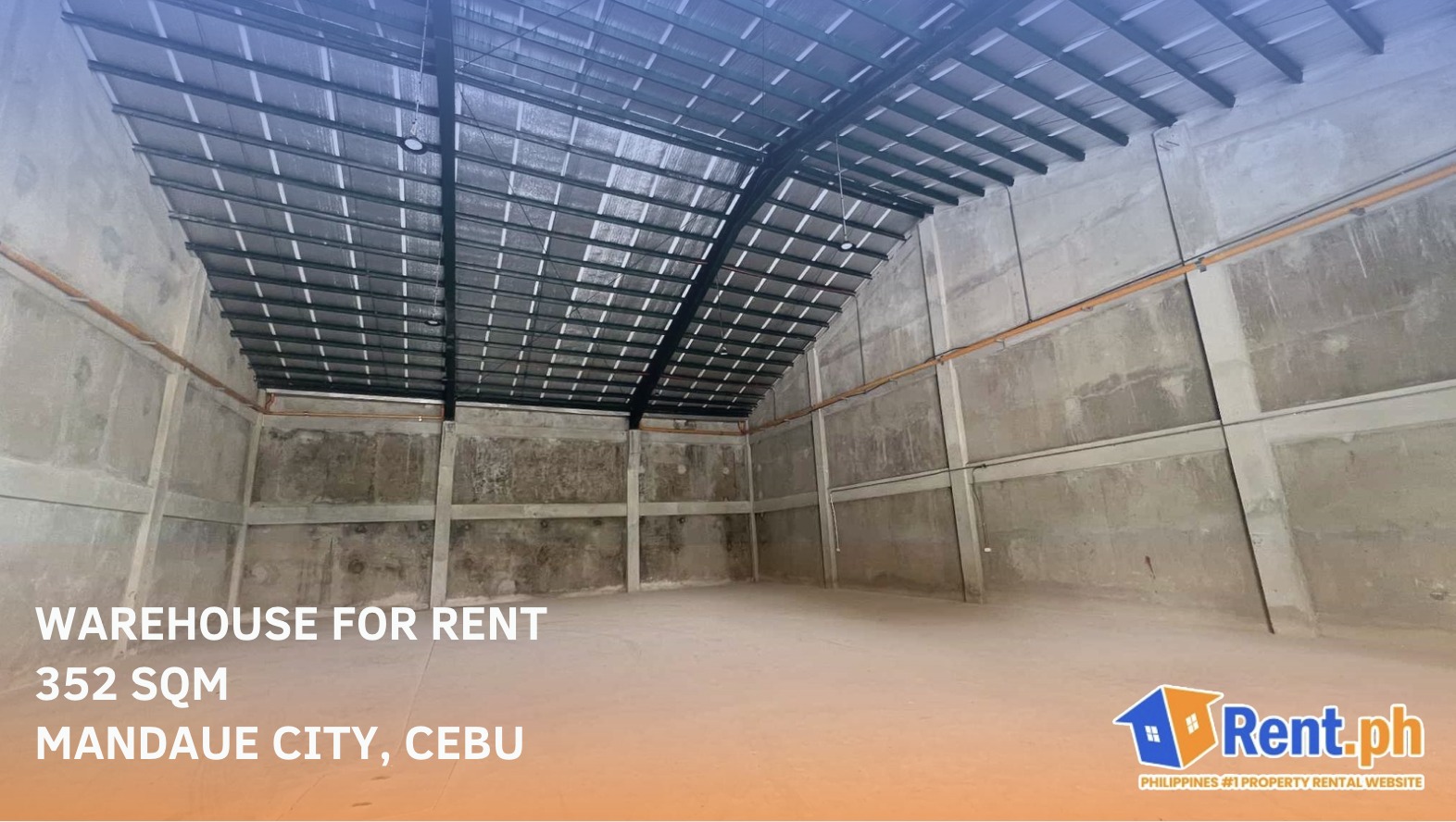 WAREHOUSE FOR RENT 352 SQM