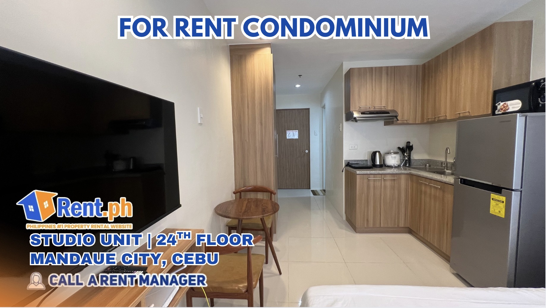 FOR RENT STUDIO UNIT CONDO