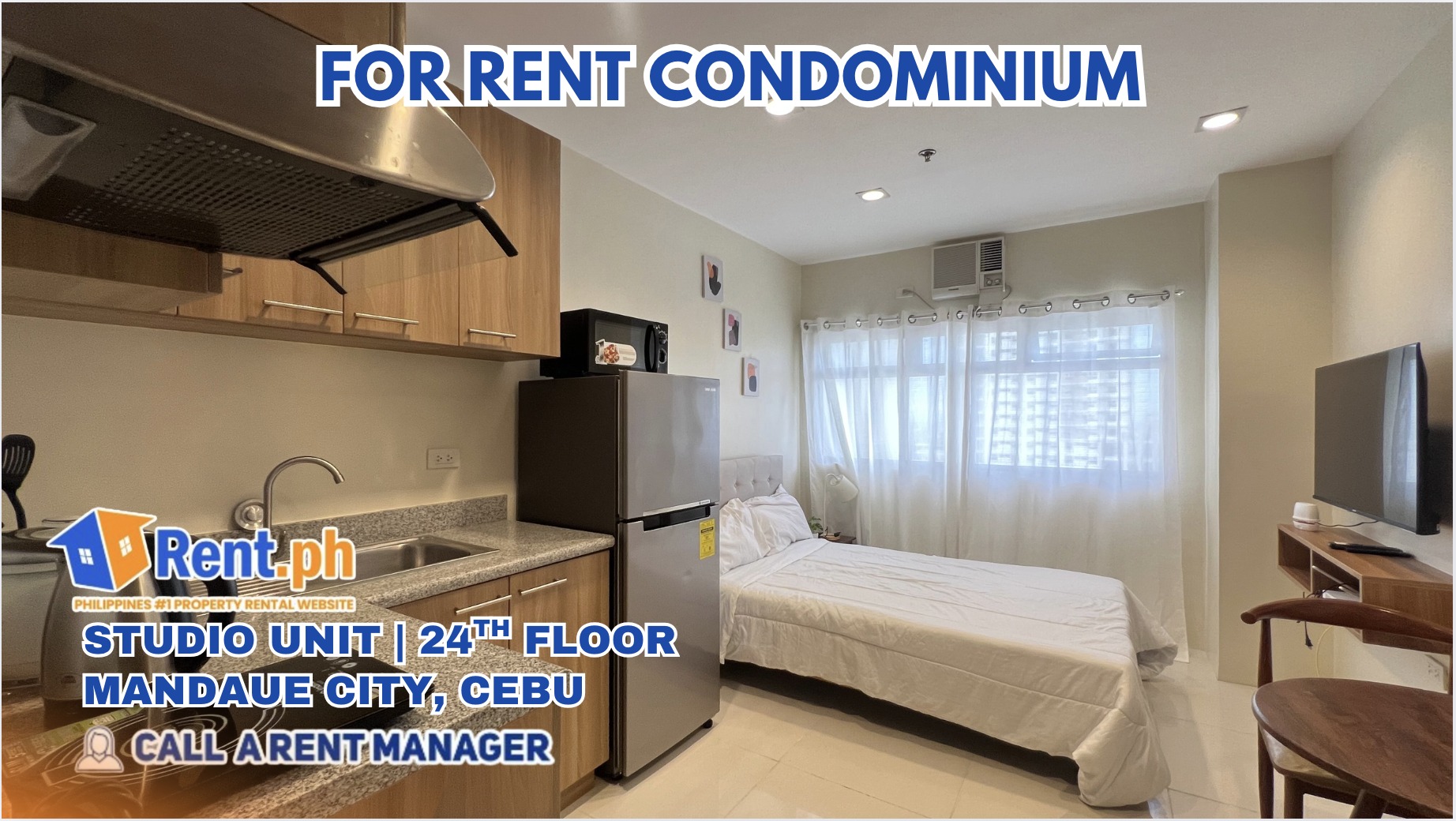 FOR RENT STUDIO UNIT CONDO