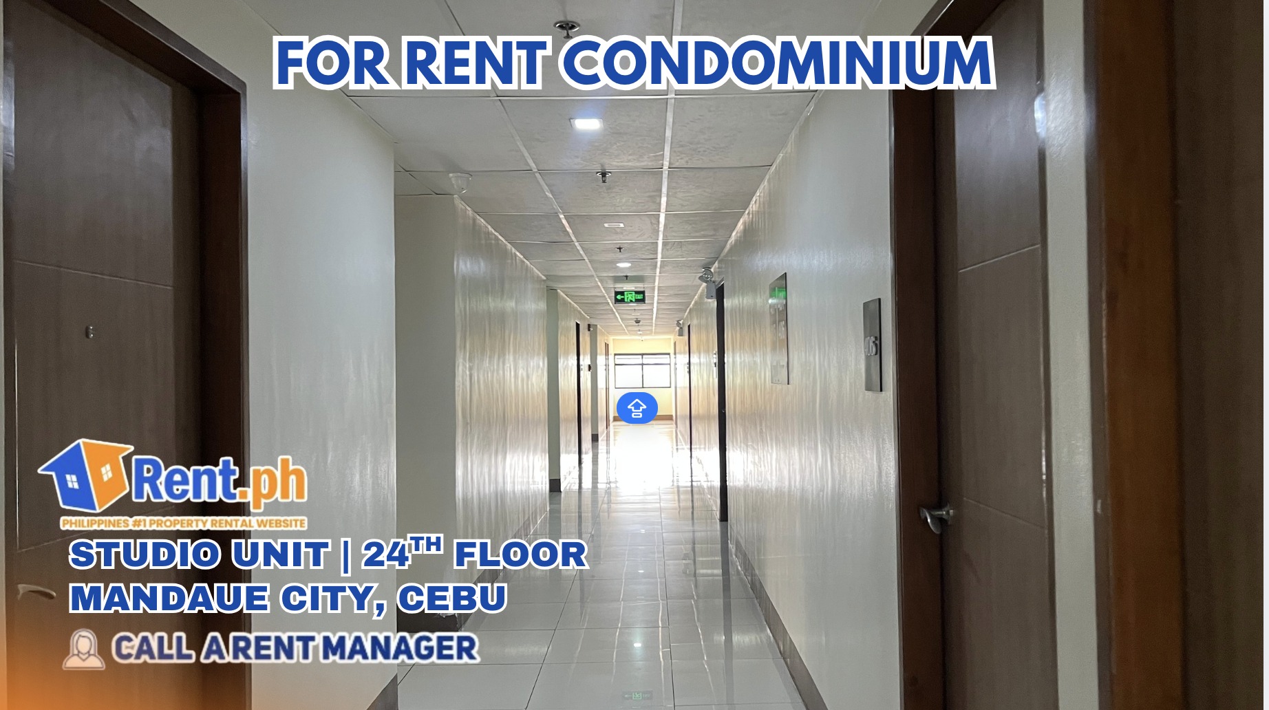 FOR RENT STUDIO UNIT CONDO