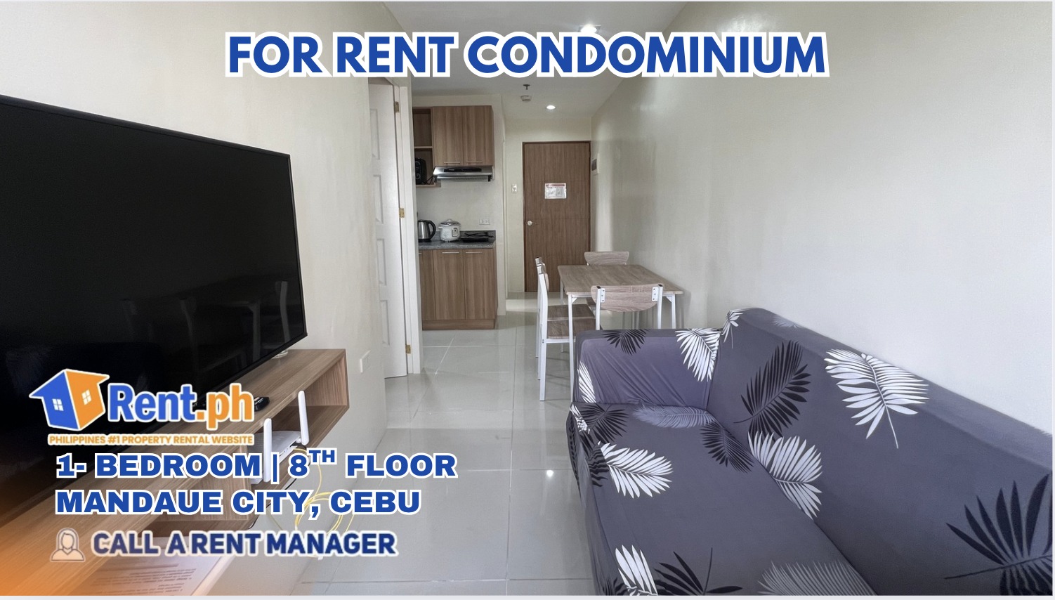 FOR RENT 1 BR UNIT CONDO