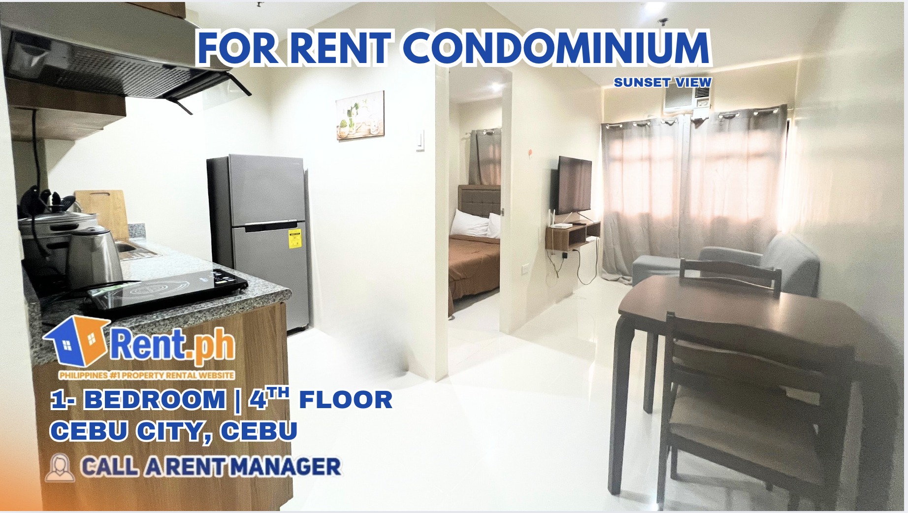FOR RENT 1 BR CONDO