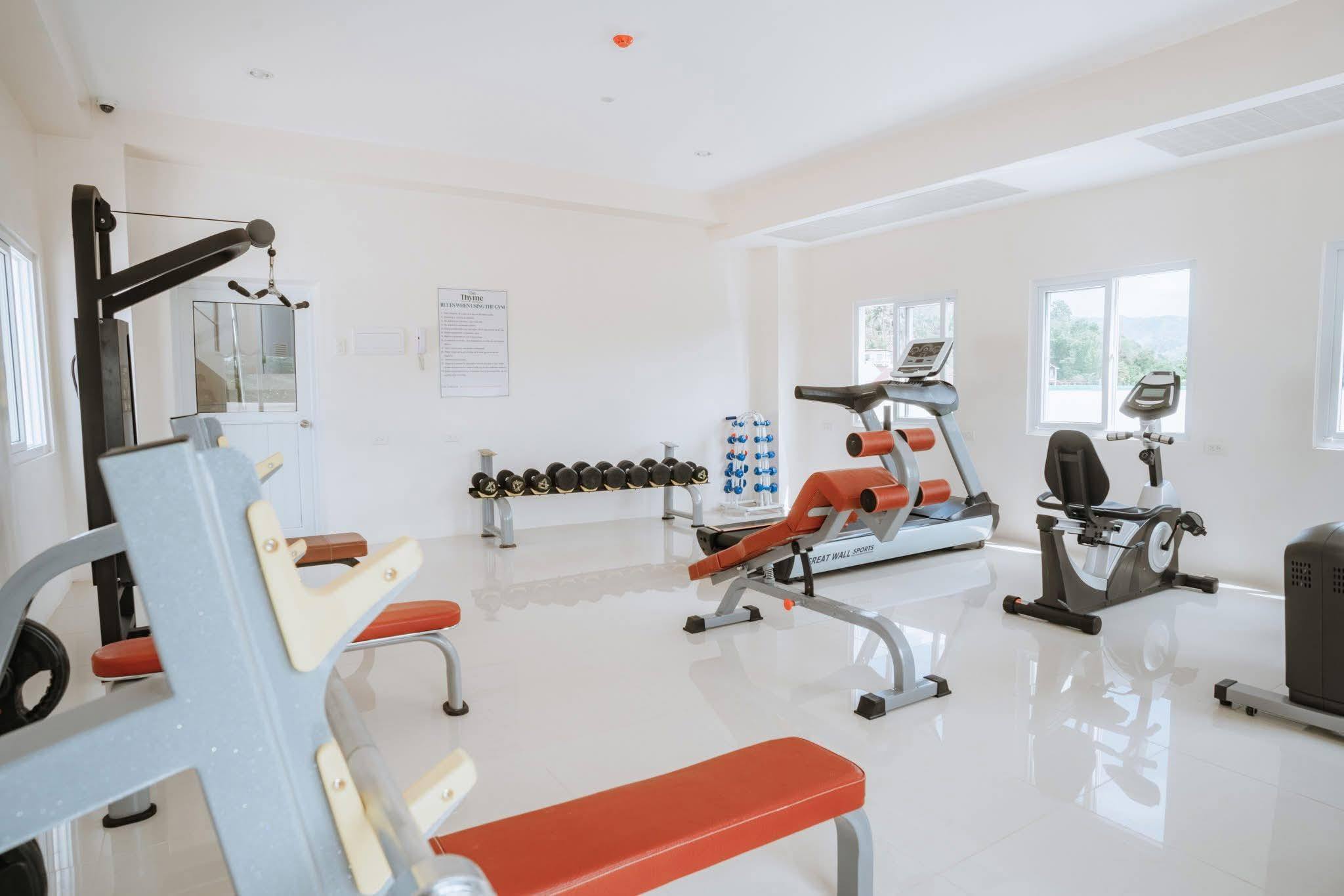 FOR RENT Fully furnished Thyme Residences Condo Unit w/ Balcony!